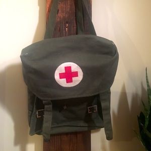 Vintage American Red Cross shoulder bag
